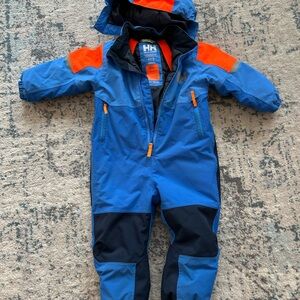 Helly Hansen Rider 2.0 Toddler/Pre School one piece Snowsuit - GUC